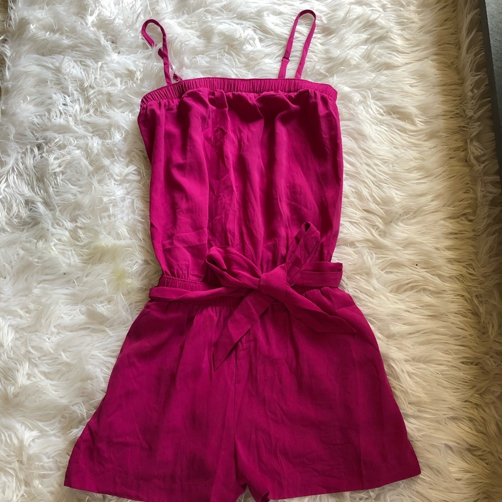 Fuchsia Romper